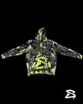 BEN FRANK NEON GREEN MONEYSTASH ZIP-UP