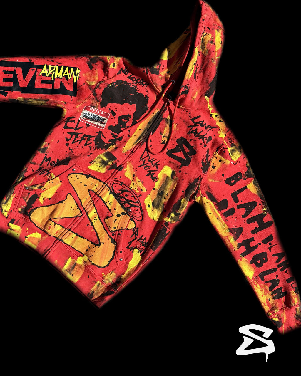 Ferrari Red El Jefe Zip- Up