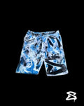 BEN FRANK BLUE X BLACK SHORTS