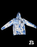 Seven Studios Zip-Up Bleach Washed