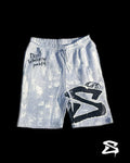 WOLF GREY 5S  GRAFFITI SHORTS
