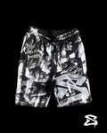 GRAFFITI SHORTS - BLACK