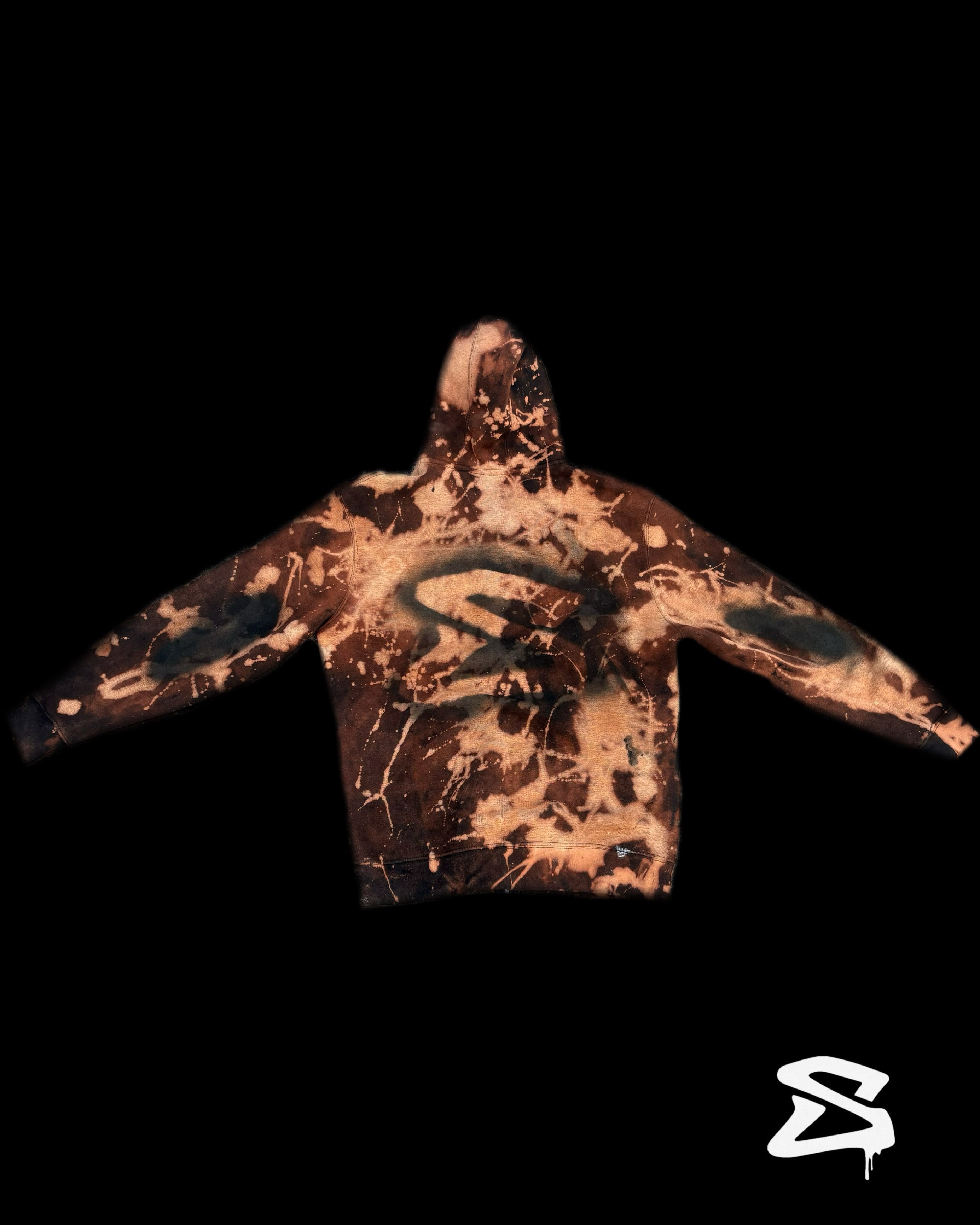 LIMITED EDITION - Bleached Washed Tony Montana zip-up