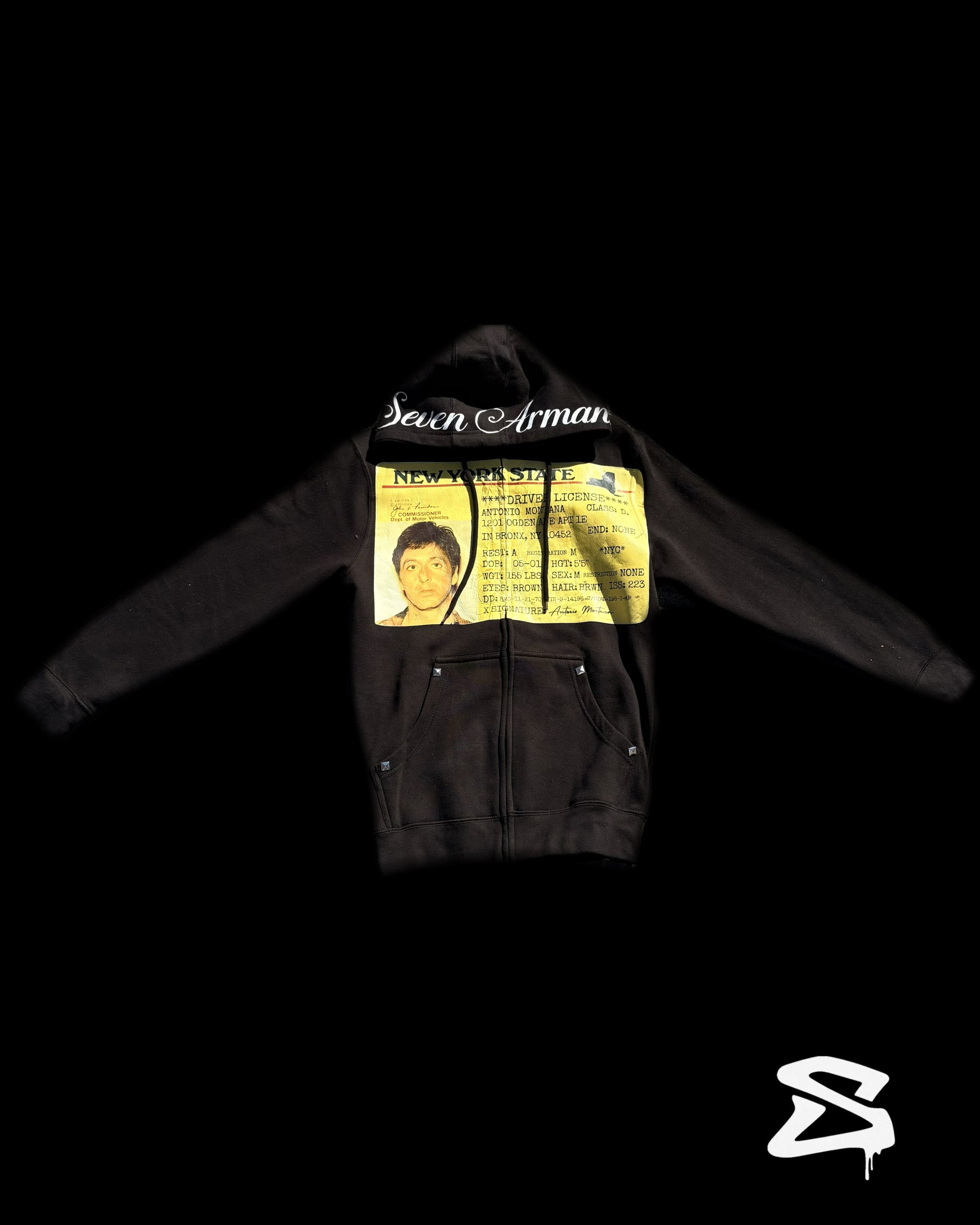 Tony Montana Identity Zip-Up