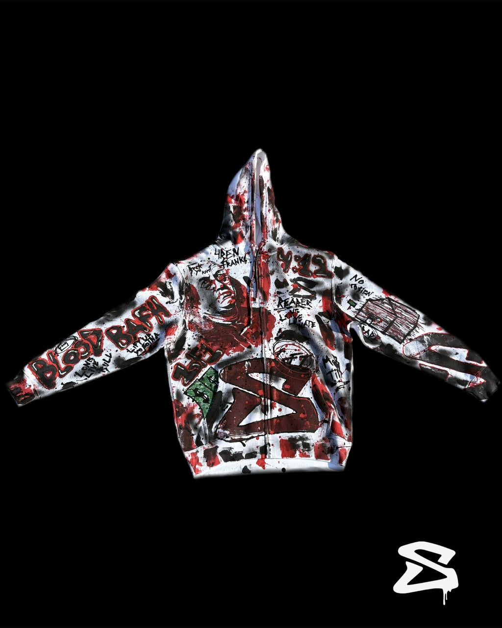 BLOOD BAFH ZIP UP1OF1