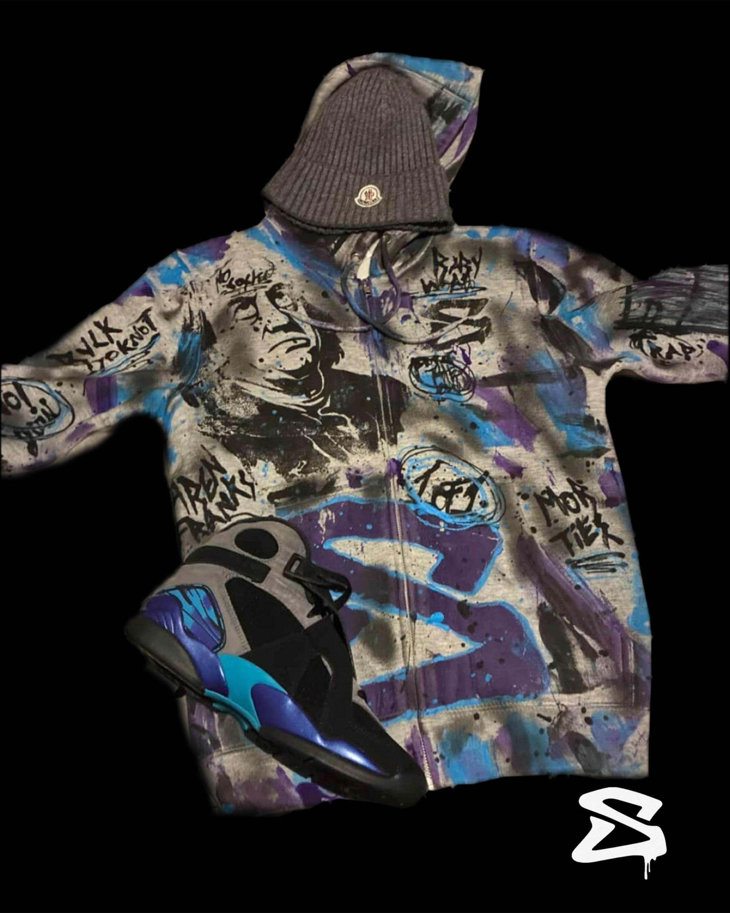 BEN FRANK JORDAN 5 AUQA BEN FRANK ZIP-UP