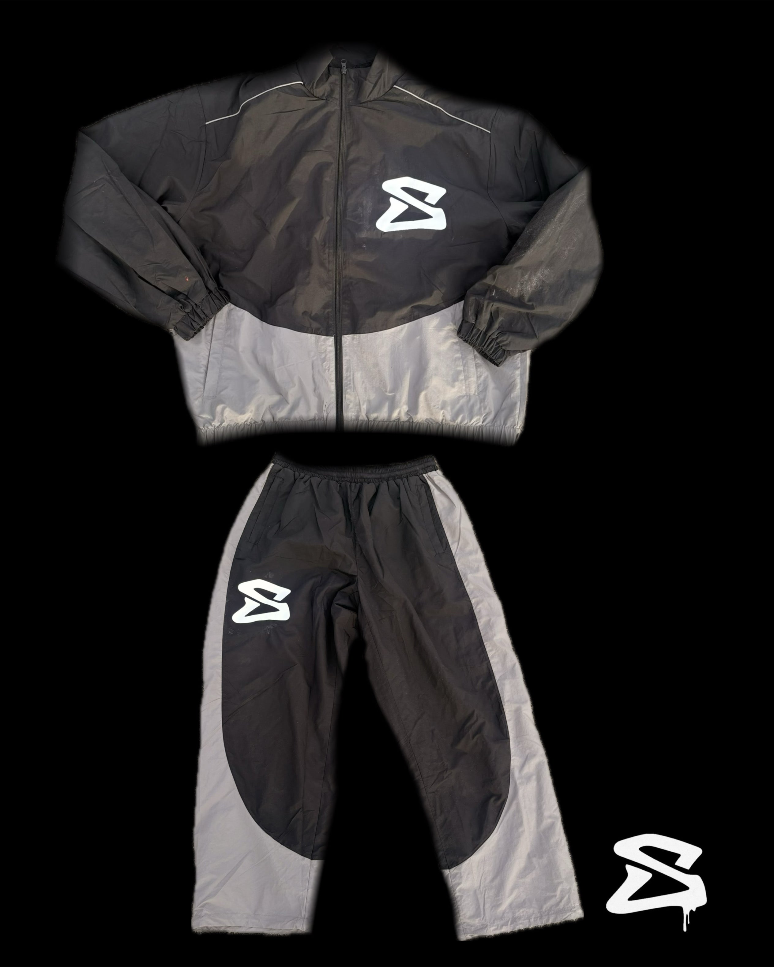 Windbreaker tracksuit - Black