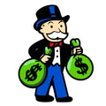 MONOPOLY MAN WALLART